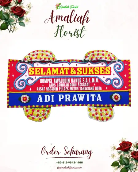 Papan Bunga Ucapan Selamat Kotamatsum Iii